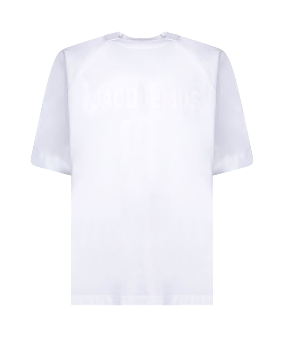 [JACQUEMUS] コットンジャージー Tシャツ JACQUEMUS コットンジャージー Tシャツ ロゴ刺繍入り | ミスター