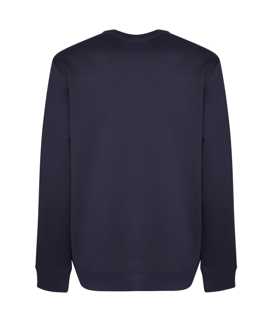 パーカー・フーディ Burberry Midnight blue cotton blend sweatshirt Burberry -Check Cotton Jacquard Hoodie - White/ Dark Blue | eBay