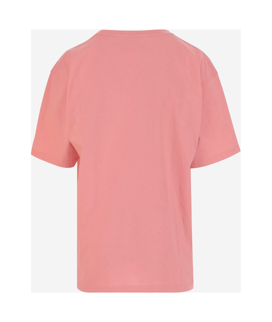 Chez Valentino Print Cotton Jersey T-shirt | italist, ALWAYS