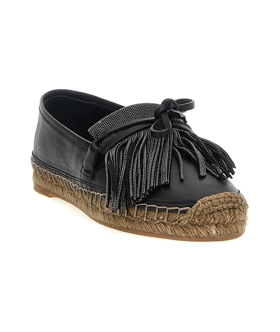 【送料&関税込】Brunello Cucinelli Ramile Fringed Espadrille Brunello Cucinelli Ramile Fringed Espadrilles | italist