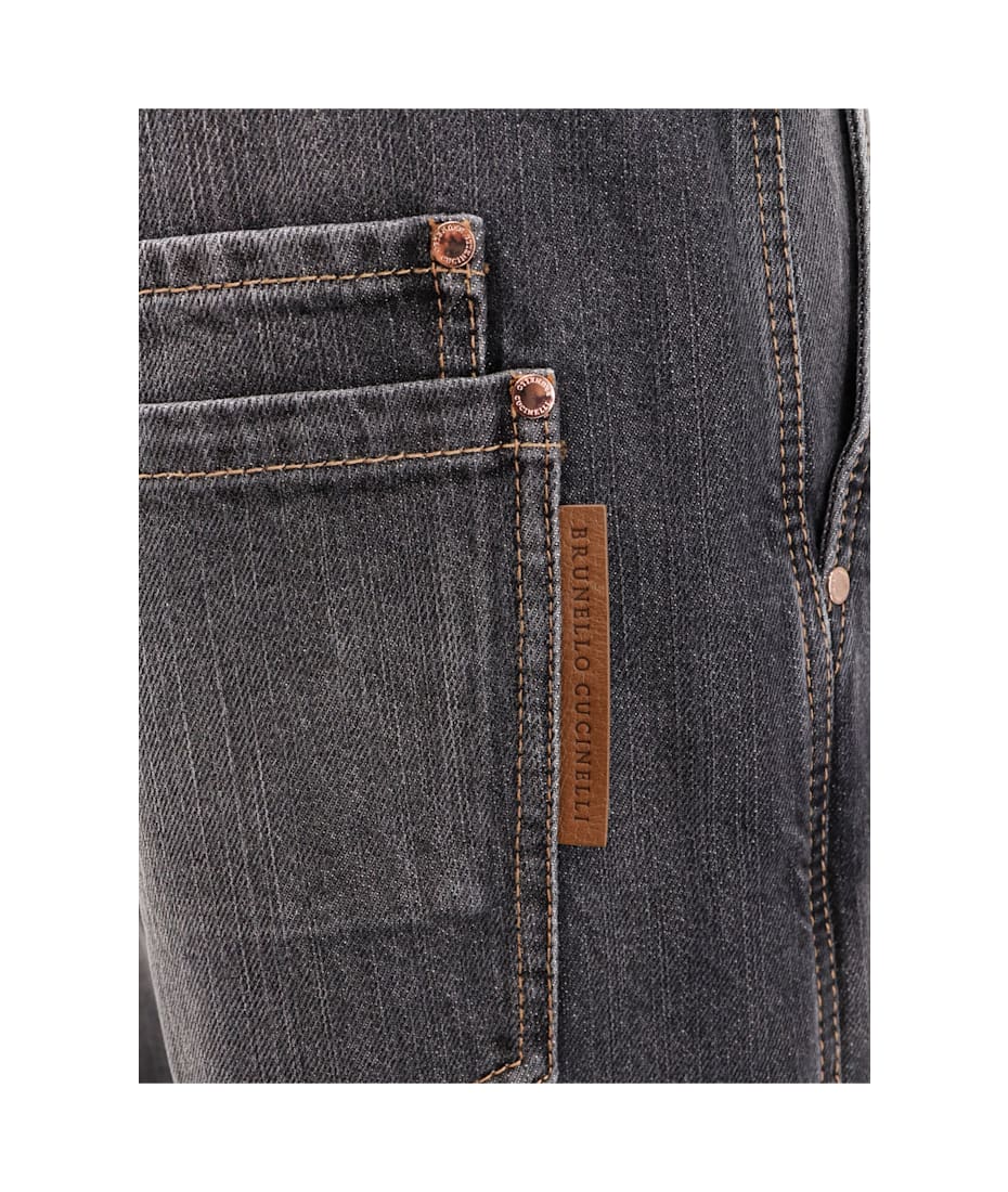 デニム・ジーパン Brunello Cucinelli The Soft Curved Jea-Full Lenght Brunello Cucinelli The Soft Curved Jea-full Lenght Trouser