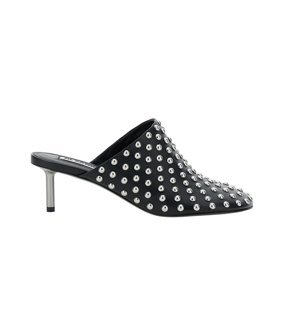 【関税＆送料込み】Jil Sander Mule Shoe Shoes JIL SANDER | Black Women's Mules And Clogs | YOOX