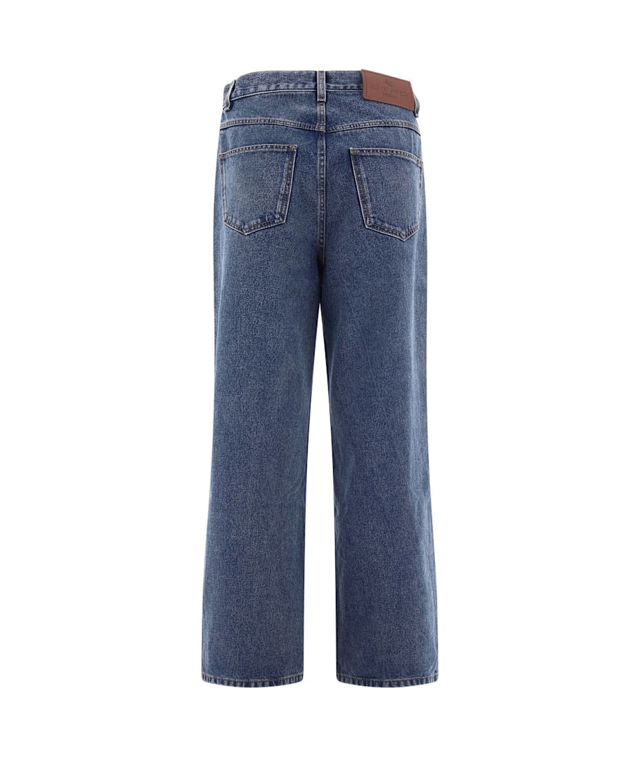 【送料&関税込】Etro Stretch Baggy-fit Jeans STRETCH COTTON BAGGY JEANS