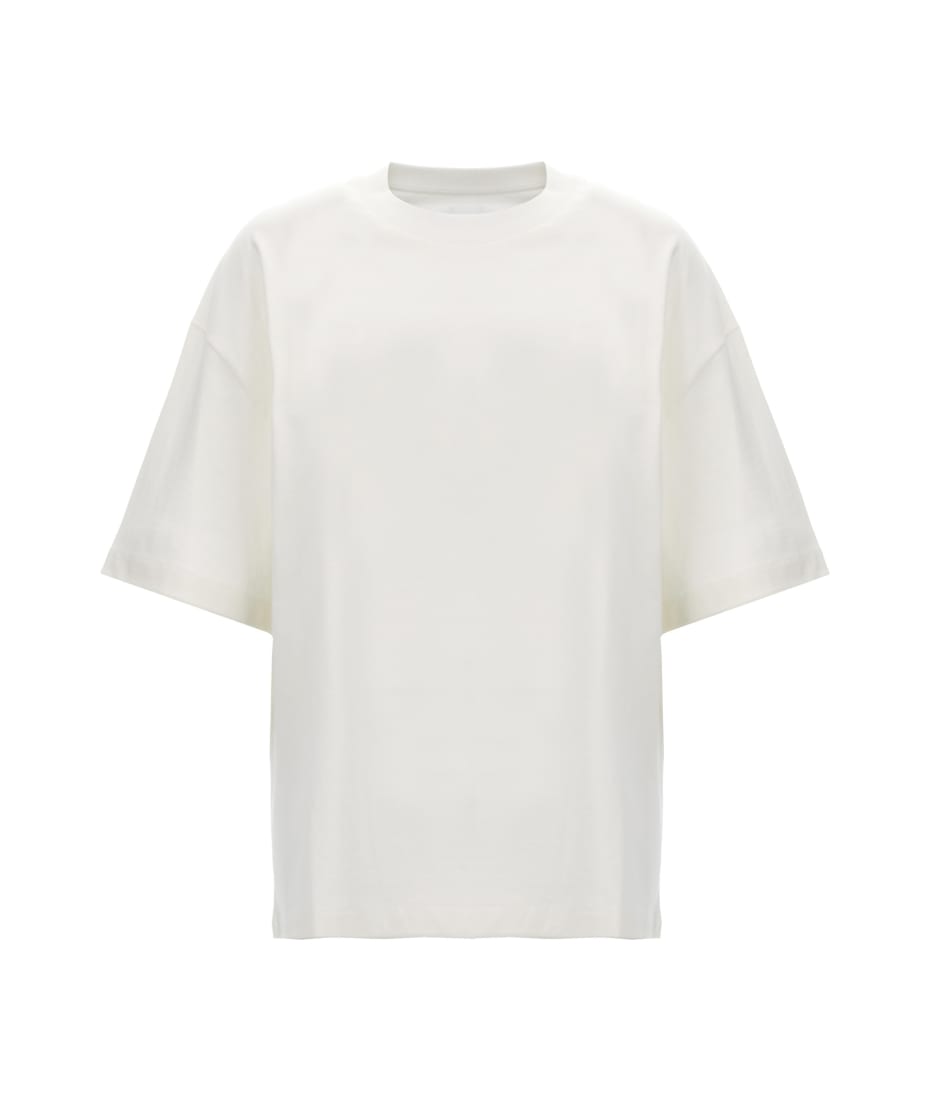 ★関税込み★ Jil Sander WHITE COTTON T-SHIRT Jil Sander White Cotton T-shirt | italist