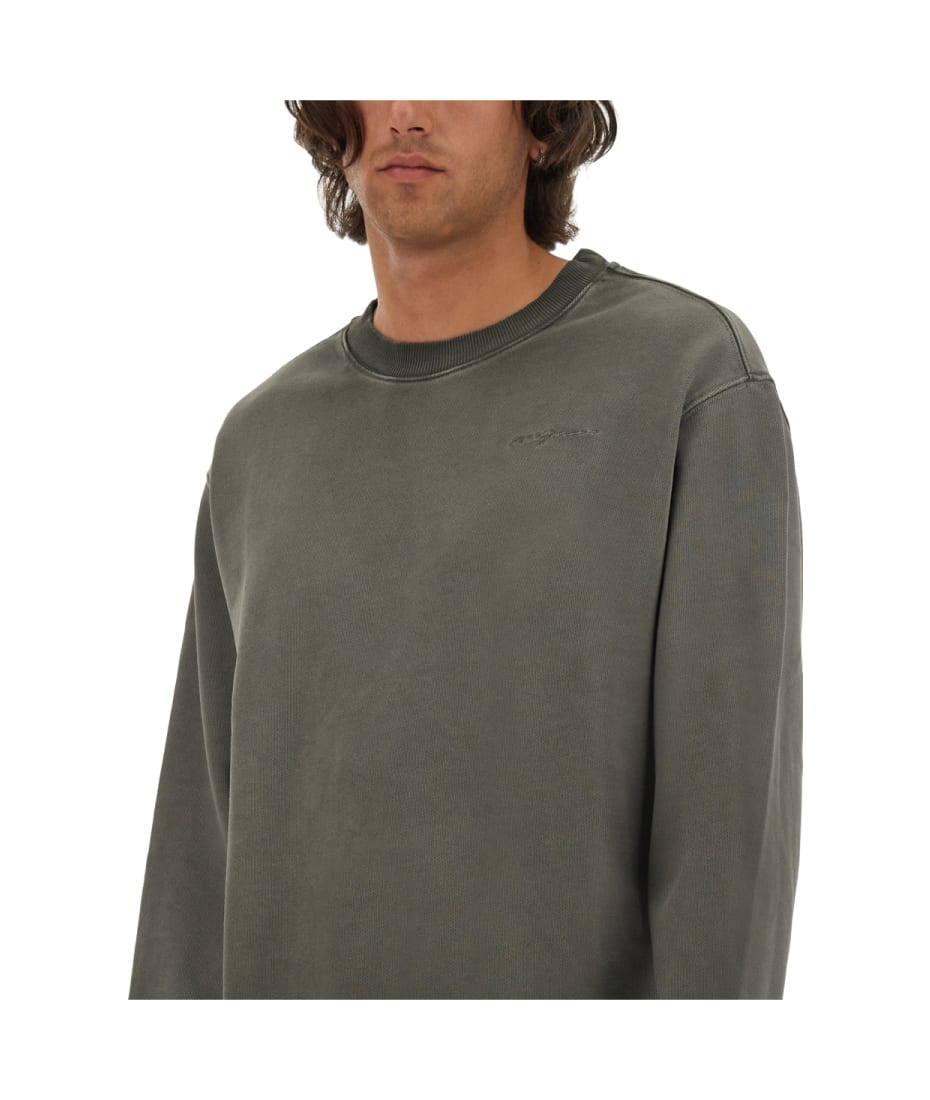 【関税&送料込】Msgm Washed Out Jersey Sweatshirt MSGM Jersey sweatshirt washed out | The Fashion Square