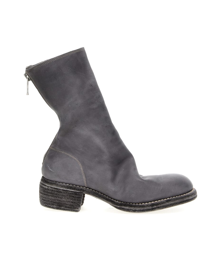 ショートブーツ・ブーティ GUIDI FW23 '788ZX' ankle boots (788ZX CO99T) Guidi 788ZX Ankle Boots | Purple | FARFETCH