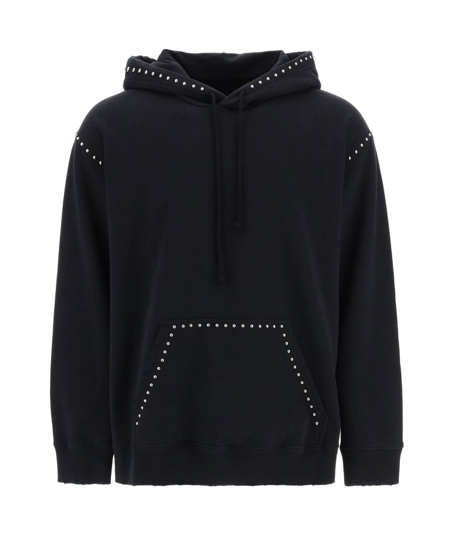 トップス MM6 MAISON MARGIELA OVER SWEAT TOPS MM6 Maison Margiela Studded Hoodie | italist
