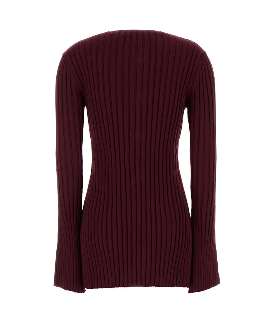 Tシャツ・カットソー STELLA McCARTNEY Burgundy Cotton Cardigan Stella McCartney Burgundy Cotton Cardigan | italist, ALWAYS
