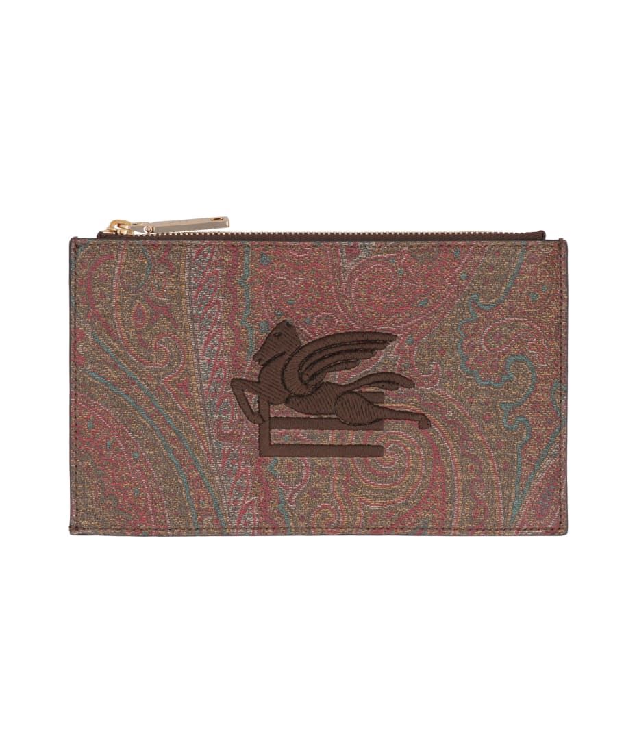 ハンドバッグ ETRO POUCH PAISLEY MEDIA CON PEGASO Etro Paisley Pochette With Pegaso Logo | italist