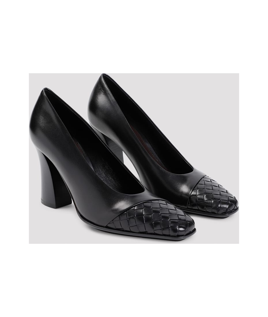 パンプス BOTTEGA VENETA LEATHER PUMP Bottega Veneta Atomic Leather Cylinder-Heel Pumps - Bergdorf