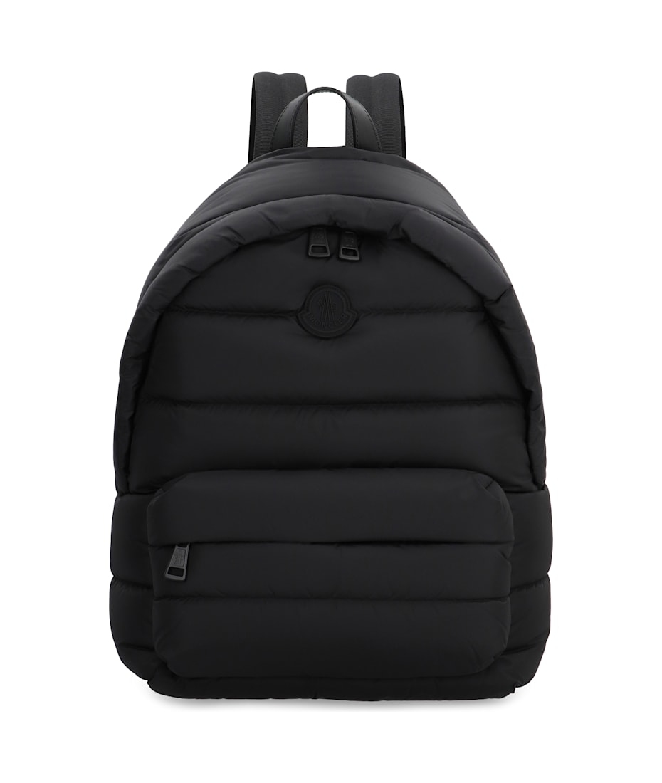 【MONCLER】PIERREK PADDED BACKPACK Black New Pierrick Water-Repellent Backpack - Bags & Small