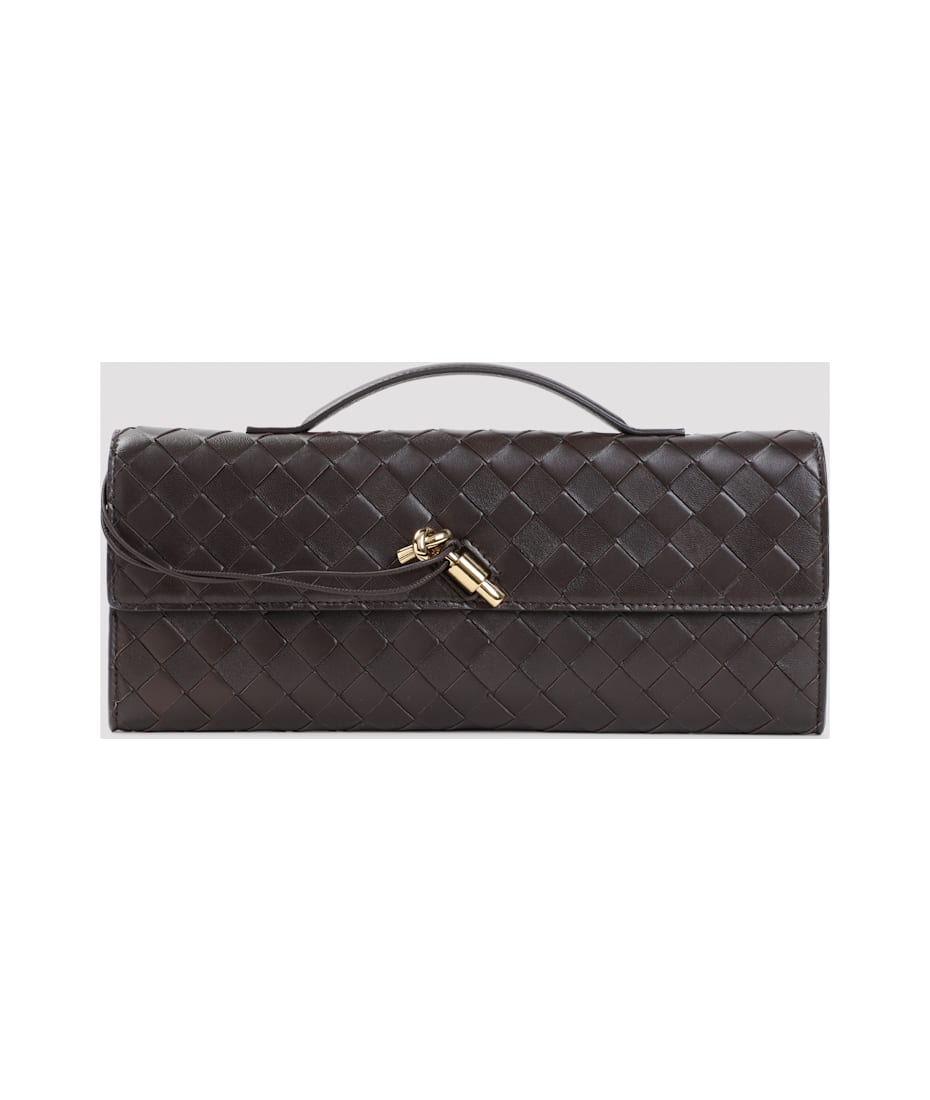 Bottega Veneta Andiamo Long Intreccio Clutch | italist