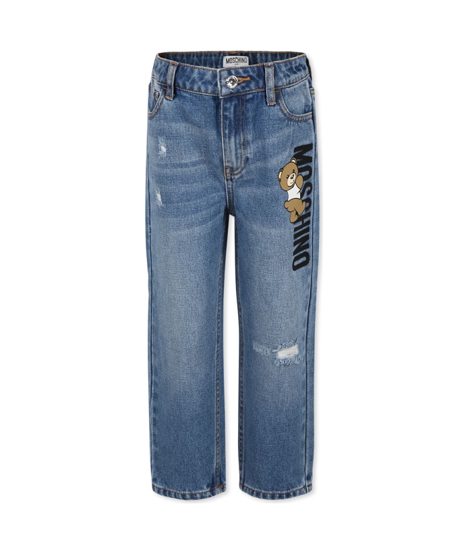 Boys moschino jeans shops