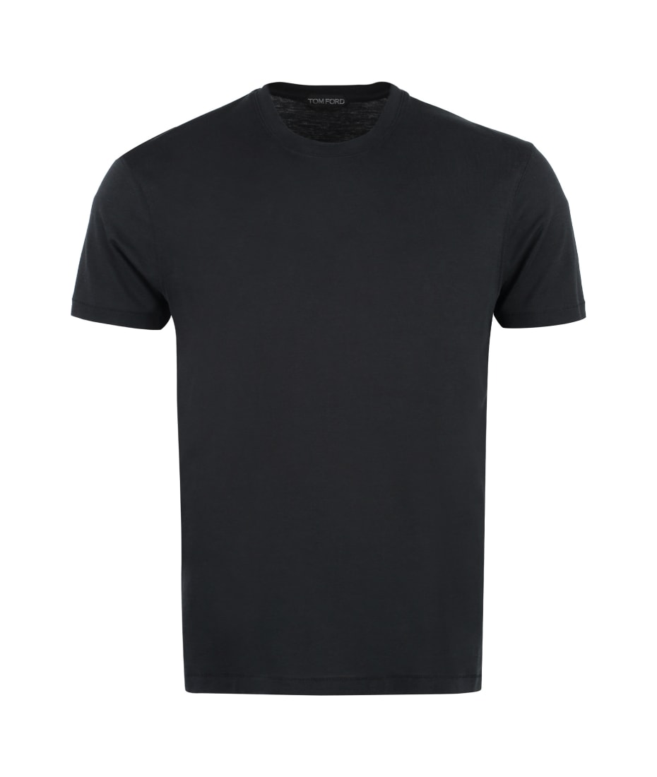【関税&送料込み】Tom Ford Round Neck T-Shirt Tom Ford Cotton Crew-neck T-shirt | italist