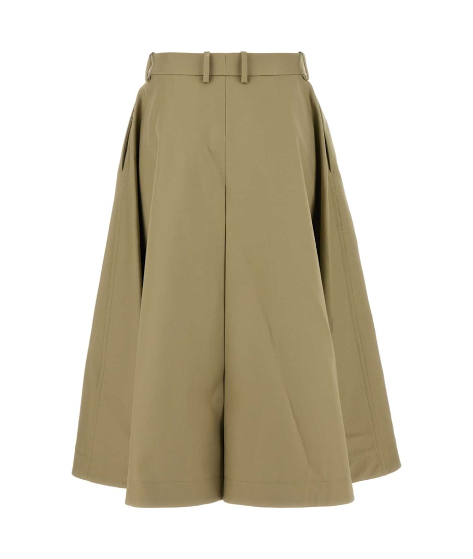スカート BOTTEGA VENETA Khaki Cotton Skirt Bottega Veneta Khaki Cotton Skirt | italist