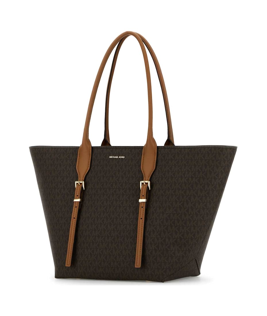 【関税&送料込】Michael By Michael Kors Printed Canvas Moore Michael Kors Printed Canvas Moore Shopping Bag | italist