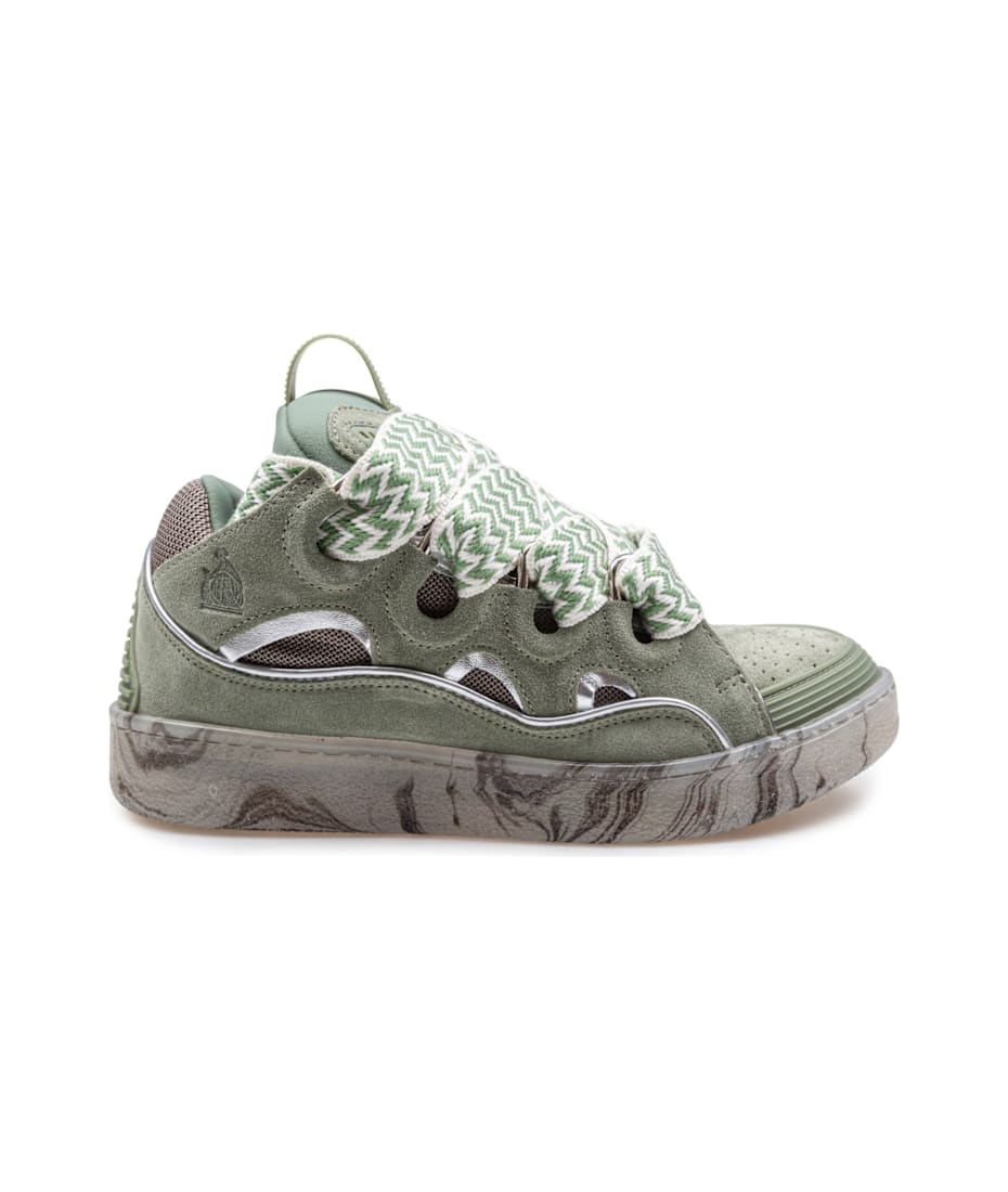 【関税込み】Lanvin グリーン Curb スノーブーツ Green Curb Snow Boots by Lanvin on Sale