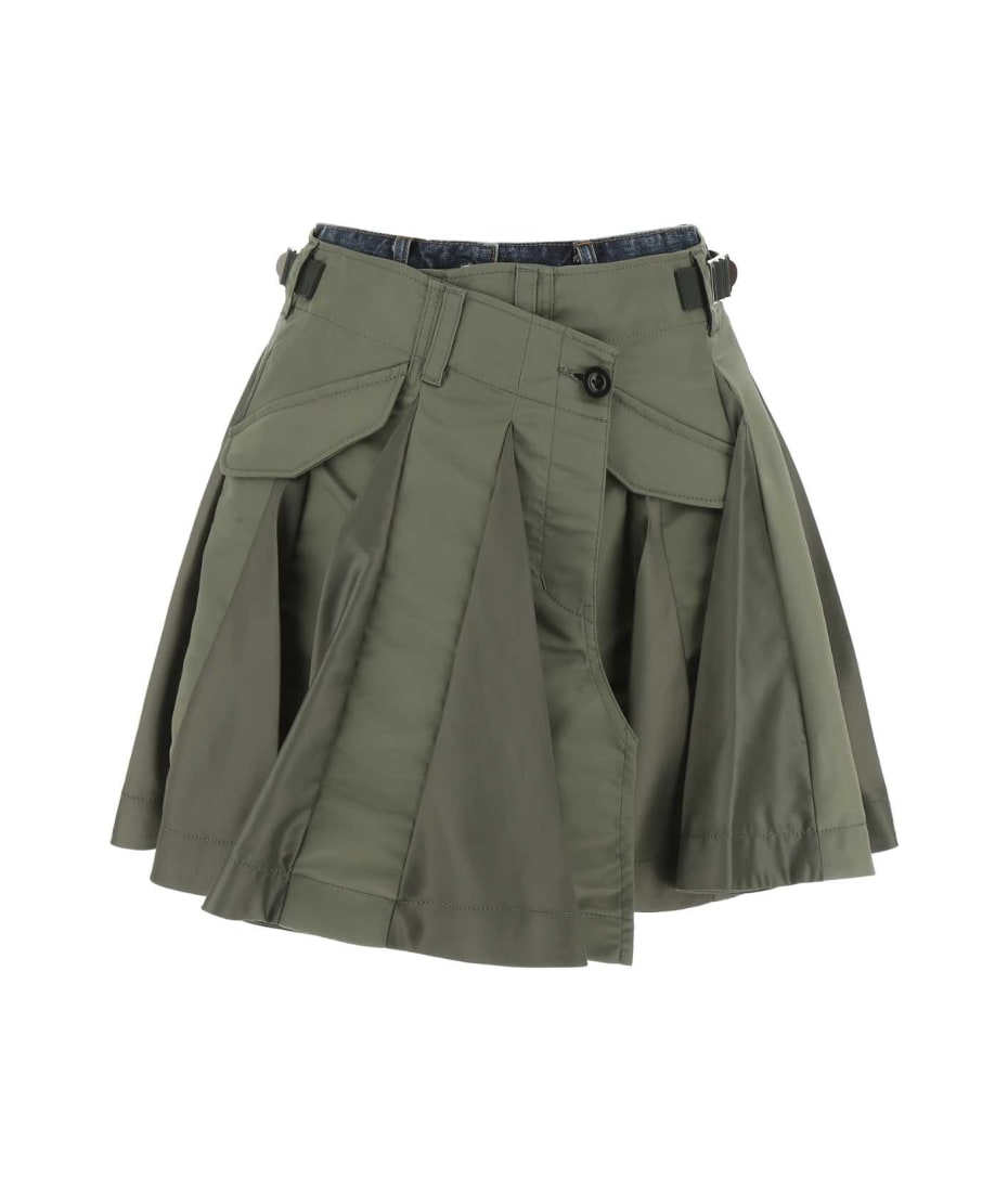 Sacai - NYLON TWILL SHORTS | HBX - Globally Curated Fashion