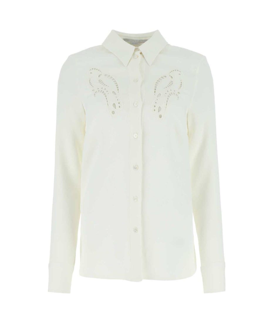 Tシャツ・カットソー Stella McCartney Ivory stretch viscose shirt Stella McCartney Ivory Stretch Viscose Shirt | italist