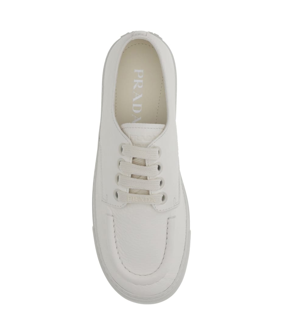 [PRADA] Leather Sneakers レザー スニーカー Black Leather sneakers | PRADA