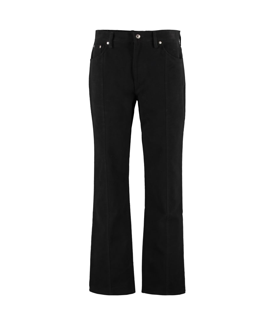 【Sefr】BONANZA trousers SEFR | BONANZA TROUSER / BLACK CONTRAST STITCHED MOLESKIN