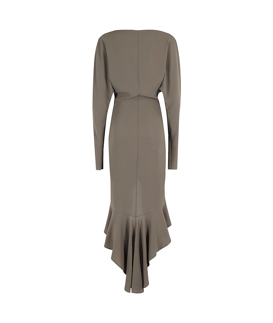 Philosophy di Lorenzo Serafini Ruffled Long-sleeved Dress | italist, ALWAYS  LIKE A SALE