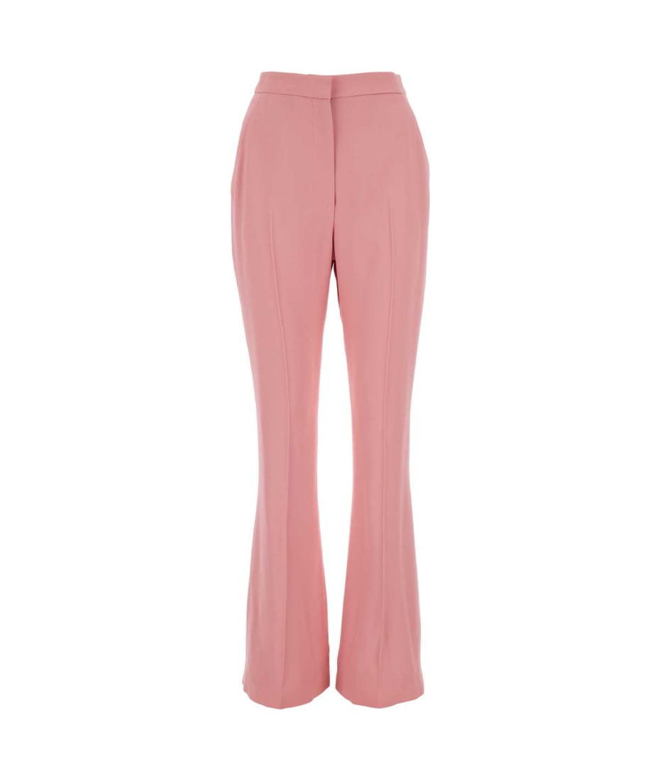 パンツ Alexander Mcqueen Pink Crepe Cigarette Pant Alexander McQueen Pink Crepe Cigarette Pant | italist