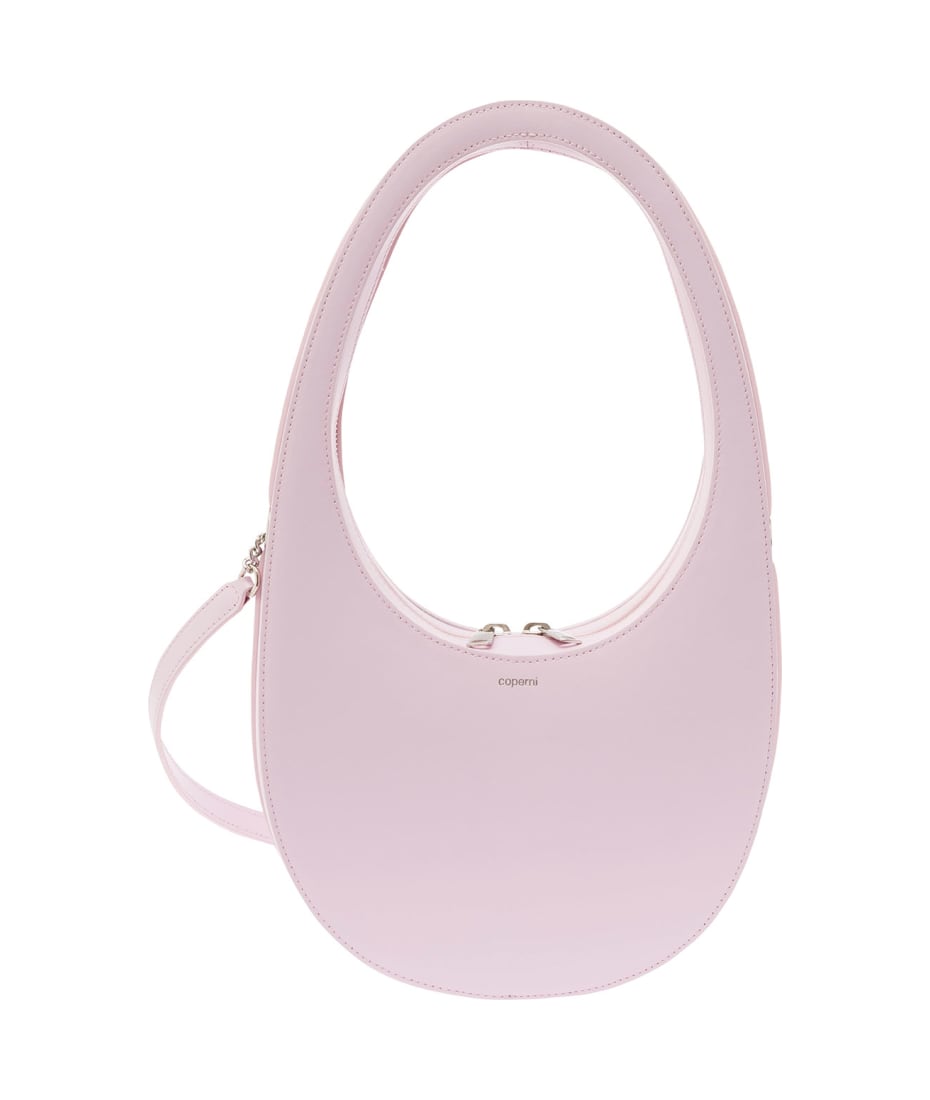 ☆人気☆【COPERNI】☆COPBA01BIS421 Mini Swipe Bag - Pink☆ Coperni 'mini Swipe' Pink Handbag With Logo Detail In