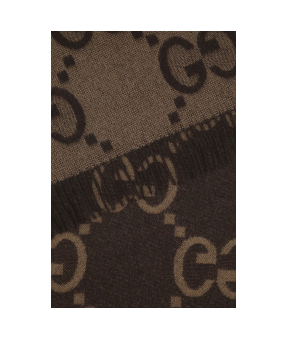 Gucci Embroidered Cashmere Scarf | italist