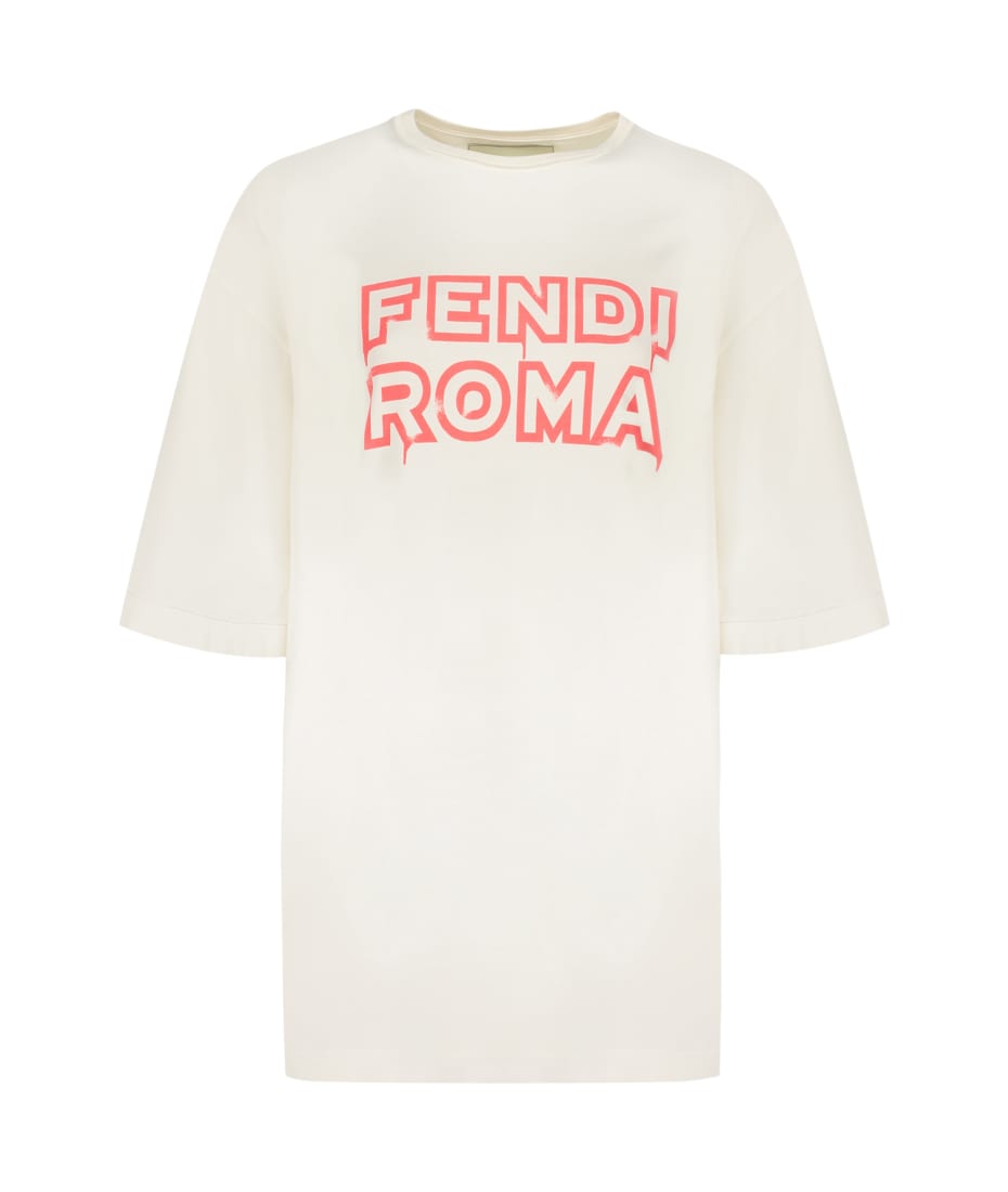 Fendi ロゴパターン 半袖チュニック 42 Fendi ロゴパターン 半袖チュニック 42 トップス