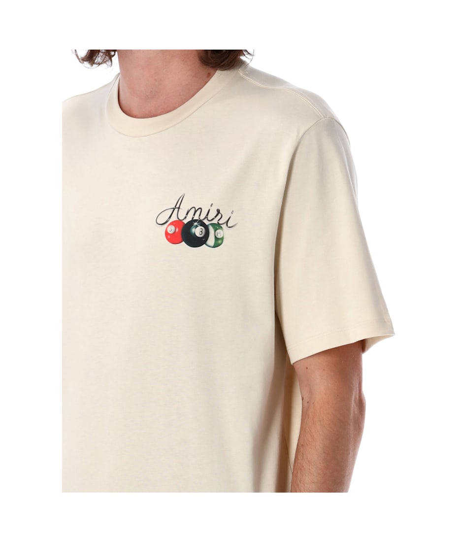 【国内発関税無】Amiri アミリ POOL CUE Tシャツ Amiri Pool Cue T-shirt | italist
