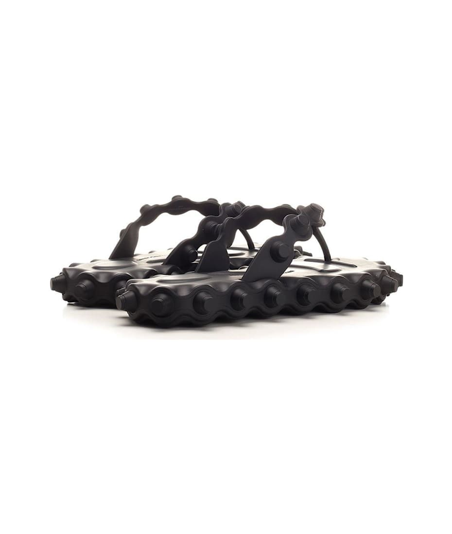 VIP【関税送料無料】希少 Alexander Wang rapture flip flops Rapture Flip Flop in BLACK | alexanderwang®