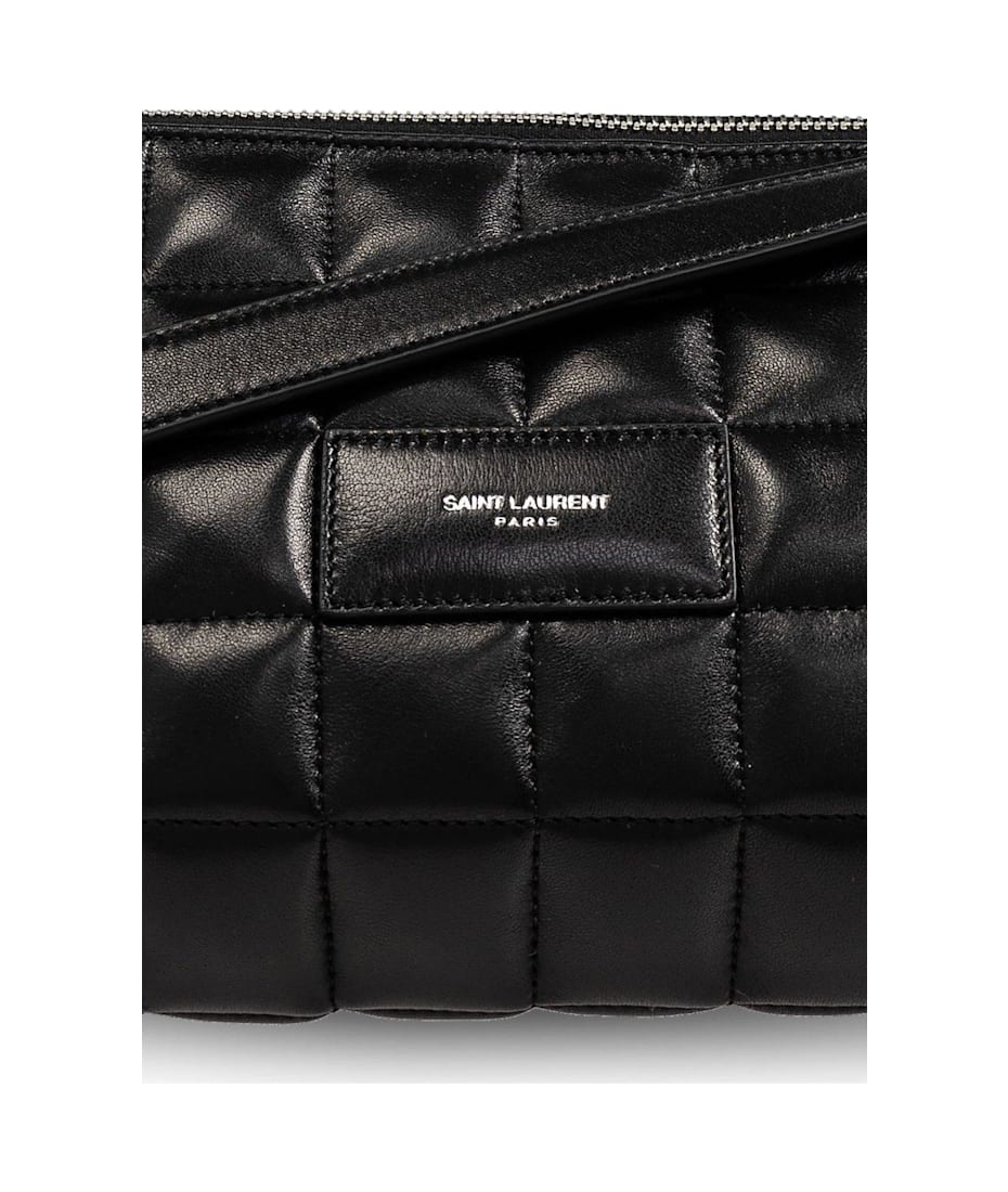 【SAINT LAURENT】TUC CROSSBODY BAG LE TUC giant crossbody bag in grained leather | Saint