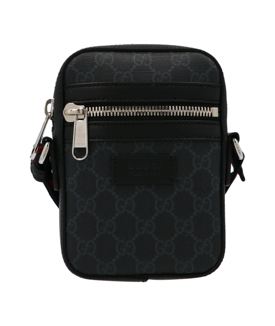 Shoulder bag Gucci Supreme Small Side Bag Black 682357-K5RLN-1095