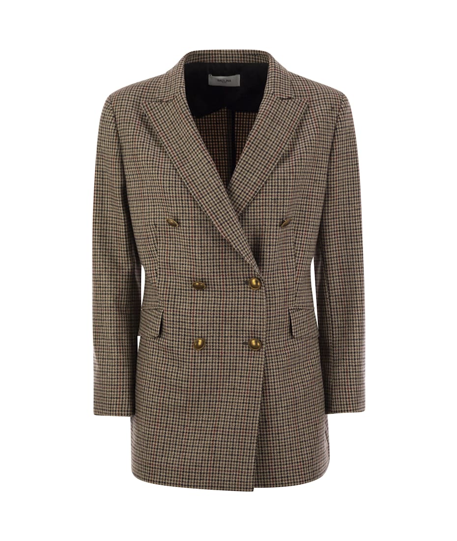 ジャケット SAULINA FW24 ANITA - Double-breasted blazer (SAA063 4) Saulina Milano Anita - Double-breasted Blazer | italist