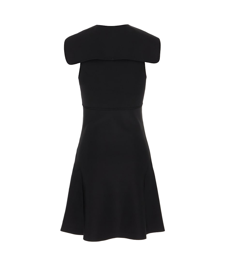 【関税&送料込】Givenchy Black Viscose Dress Givenchy Black Viscose Mini Dress | italist