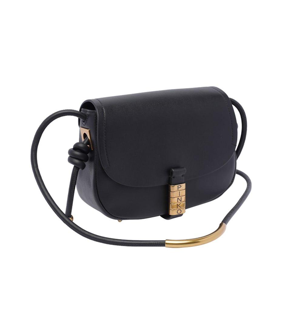 Pinko Mini Logo Saddle Crossbody Bag | italist