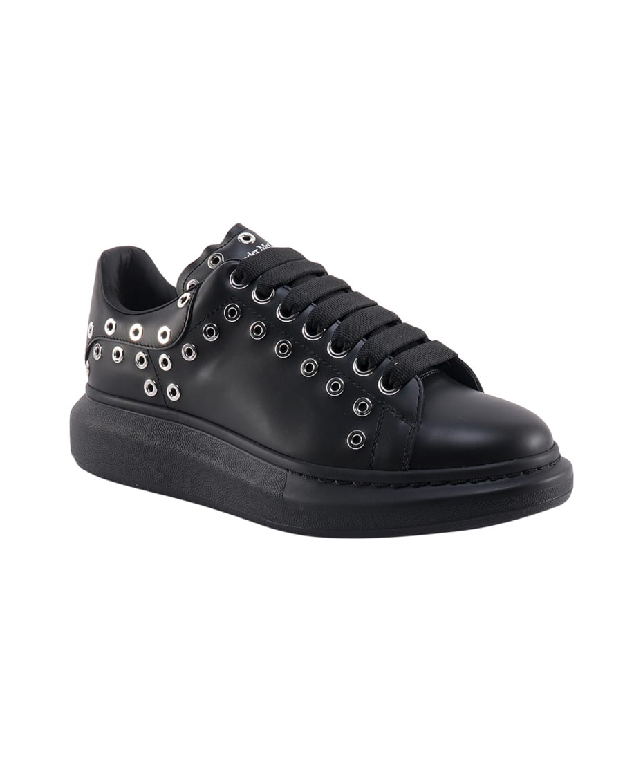 Alexander McQueen Oversize Sneakers With Blue Stitching 'White Blue' -  733003WHJE58806 | Solesense