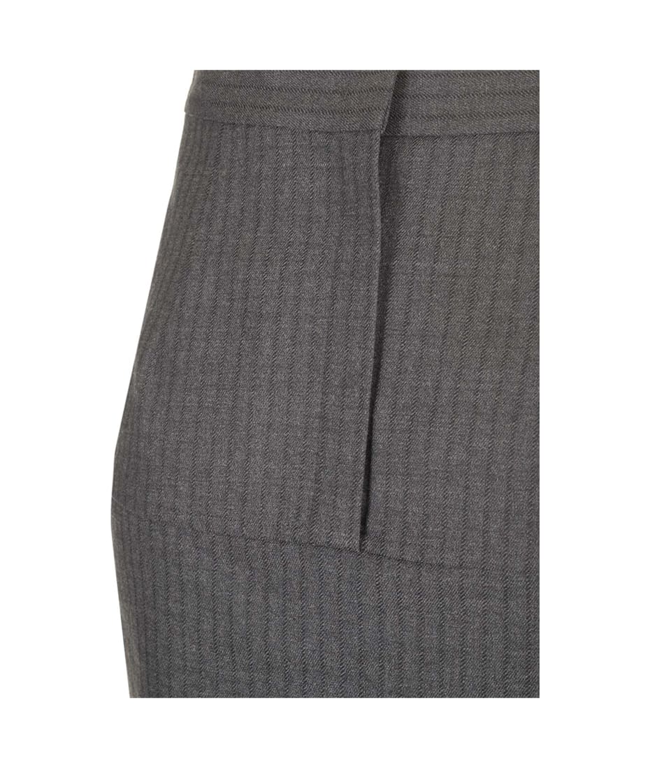 スカート Fendi Pinstriped Wool Pencil Skirt Fendi Pinstriped Wool Pencil Skirt | italist