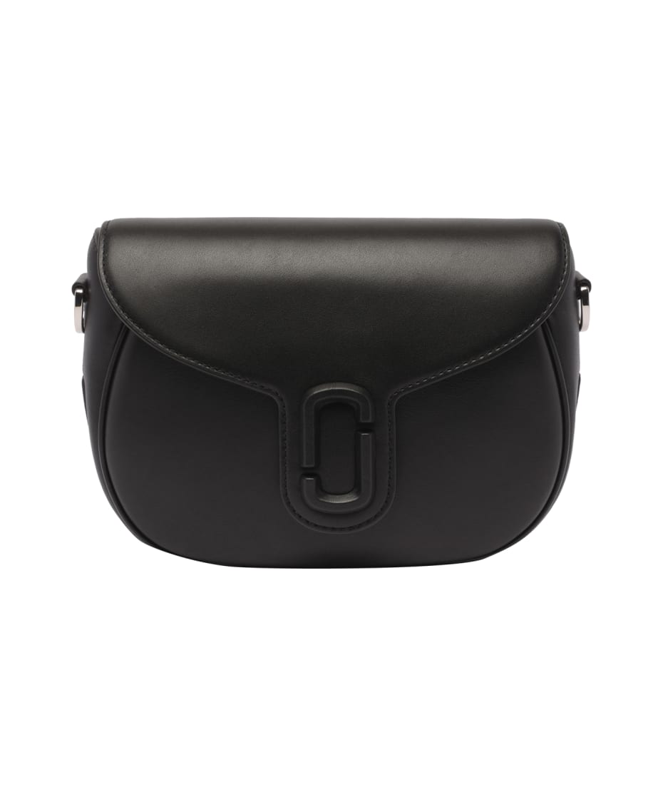 Marc Jacobs Black 'The J Marc' Saddle Bag