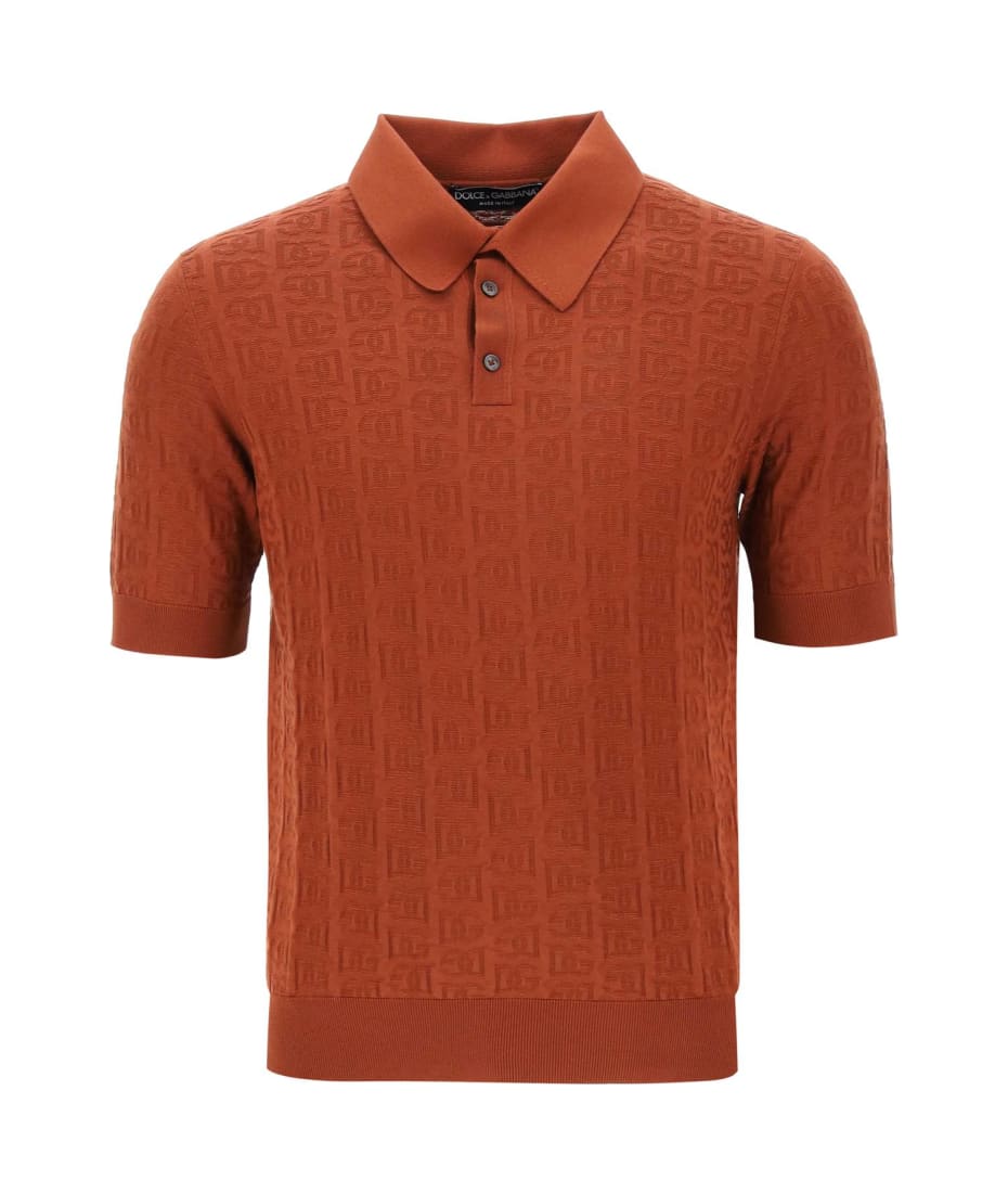 Kiton All-Monogram Polo Shirt