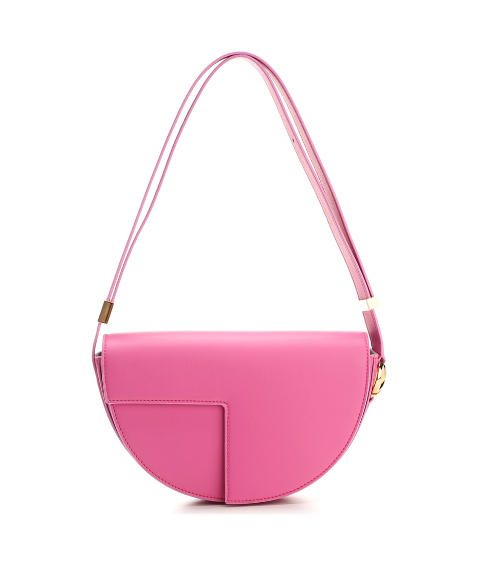 Large Logo Canvas Tote Bag in Pink - Patou