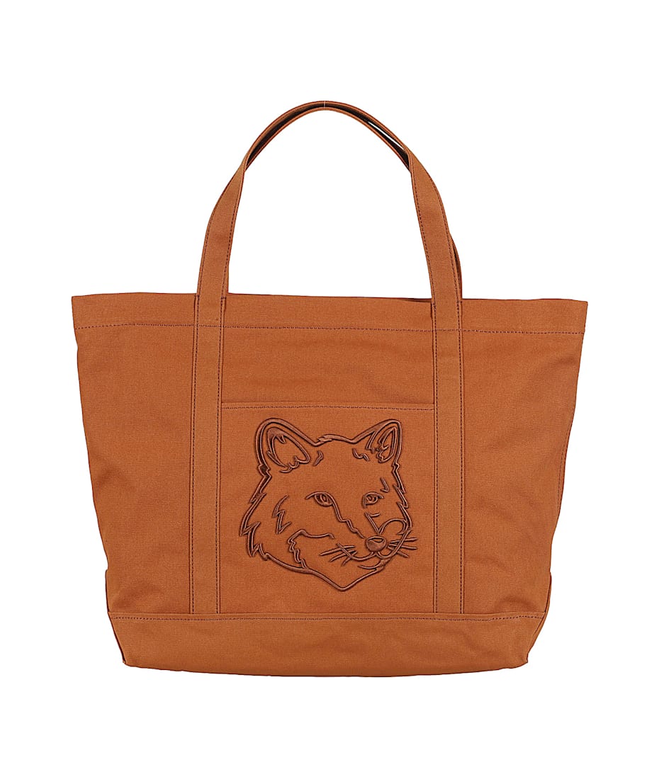 Maison Kitsuné Fox Head Large Tote | italist