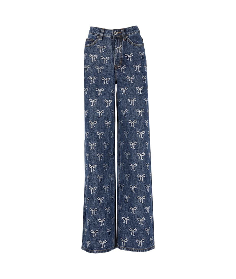 【送料&関税込】self-portrait Jeans With Rhinestones Black Rhinestone Jeans – self-portrait-US