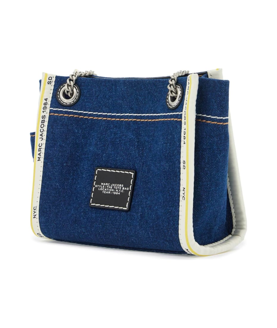 トートバッグ MARC JACOBS Denim Medium The Denim Chain Shoulder Bag Amazon.com: Marc Jacobs The Denim Chain Crossbody Tote Bag