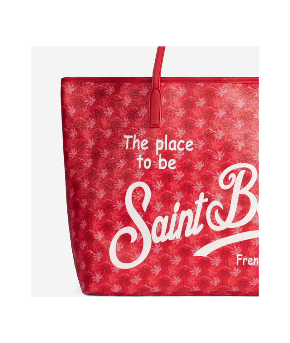 Best price on the market at italist, MC2 Saint Barth Saint Barth Monogram  Red Light Bag in 2023