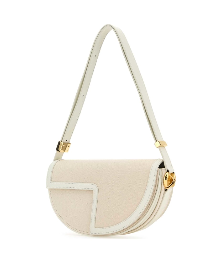 ショルダーバッグ・ポシェット PATOU TWO-TONE CANVAS AND LEATHER LE PATOU SHOULDER BAG Two-tone Canvas And Leather Le Patou Shoulder Bag | italist