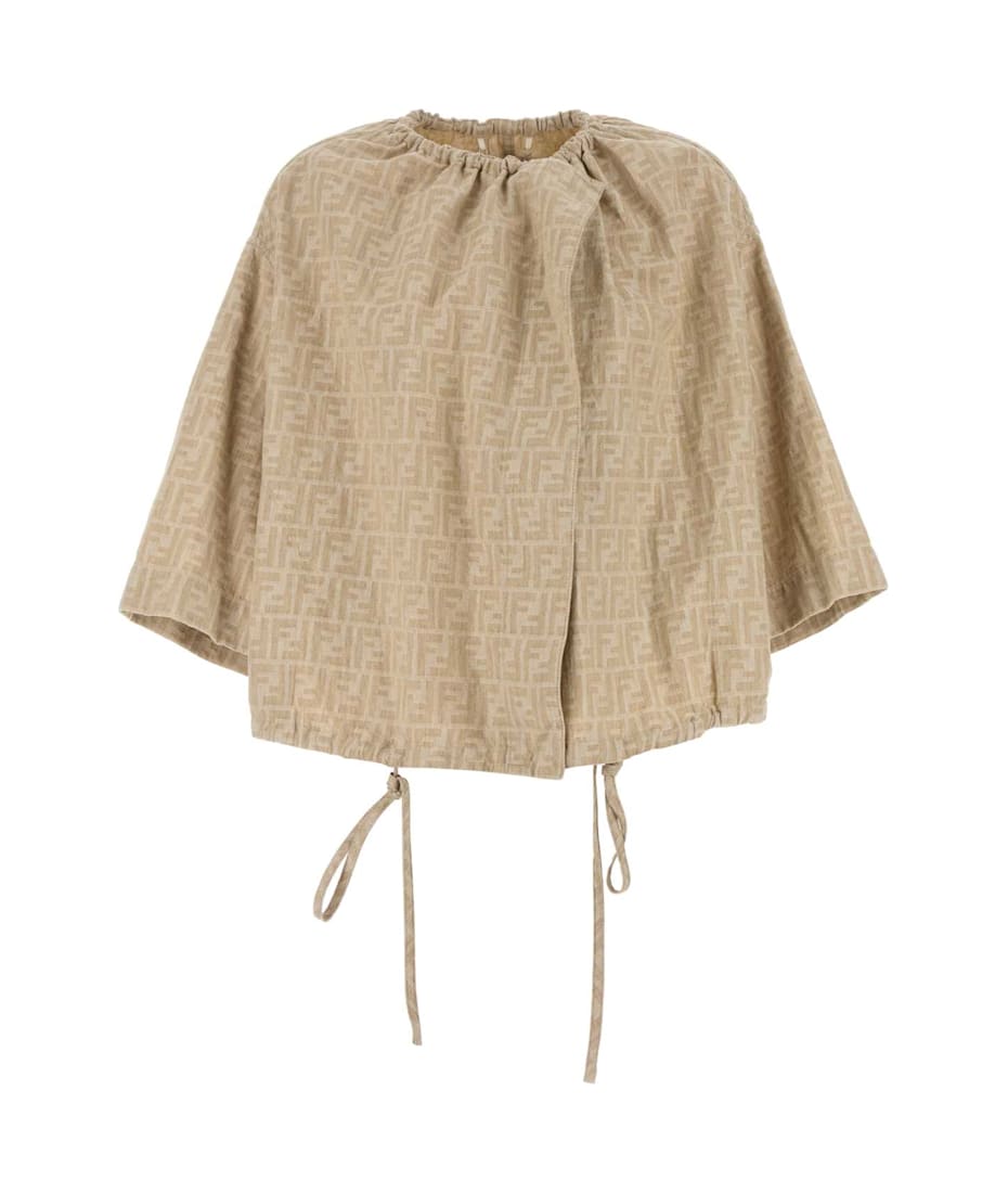 ジャケット FENDI Embroidered Chambray Jacket Fendi Embroidered Chambray Jacket | italist