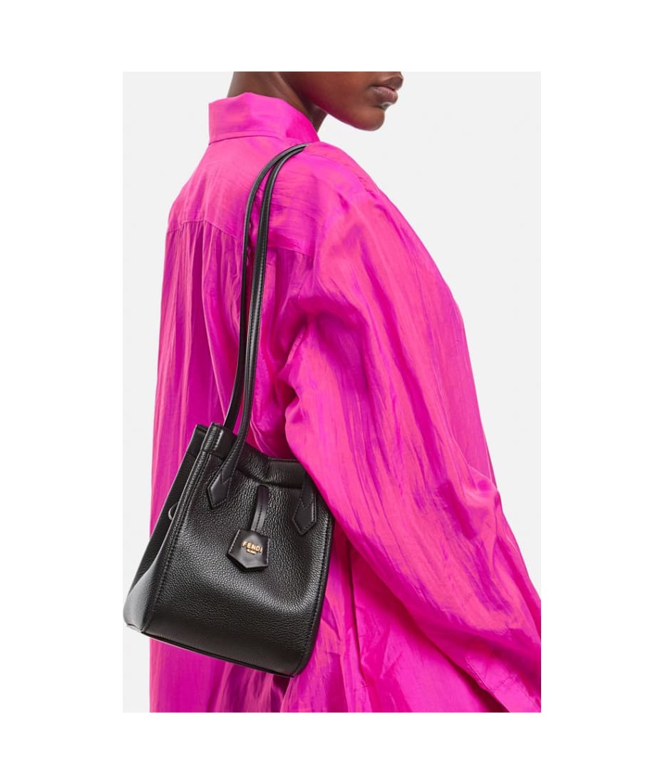 FENDI Origami Mini shoulder bag レディース バッグ FENDI Origami Mini Leather Shoulder Bag