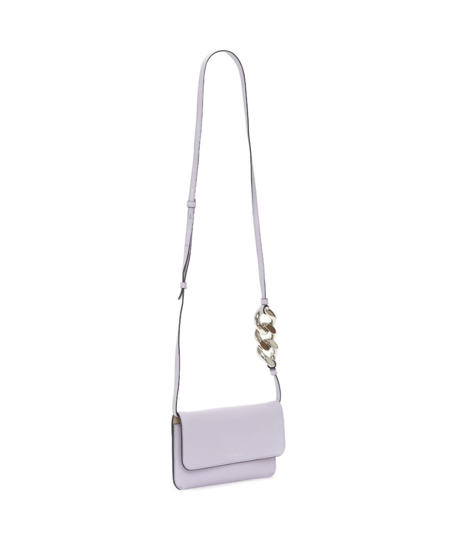 JW ANDERSON｜CROSSBAGS (CHAIN PHONE POUCH (AC0230-LA0088 JW Anderson chain-detail Phone Bag | Pink | FARFETCH